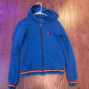 Aviator Nation blue sweatshirt